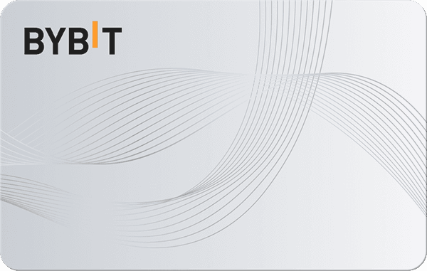 Bybit silver card front visual