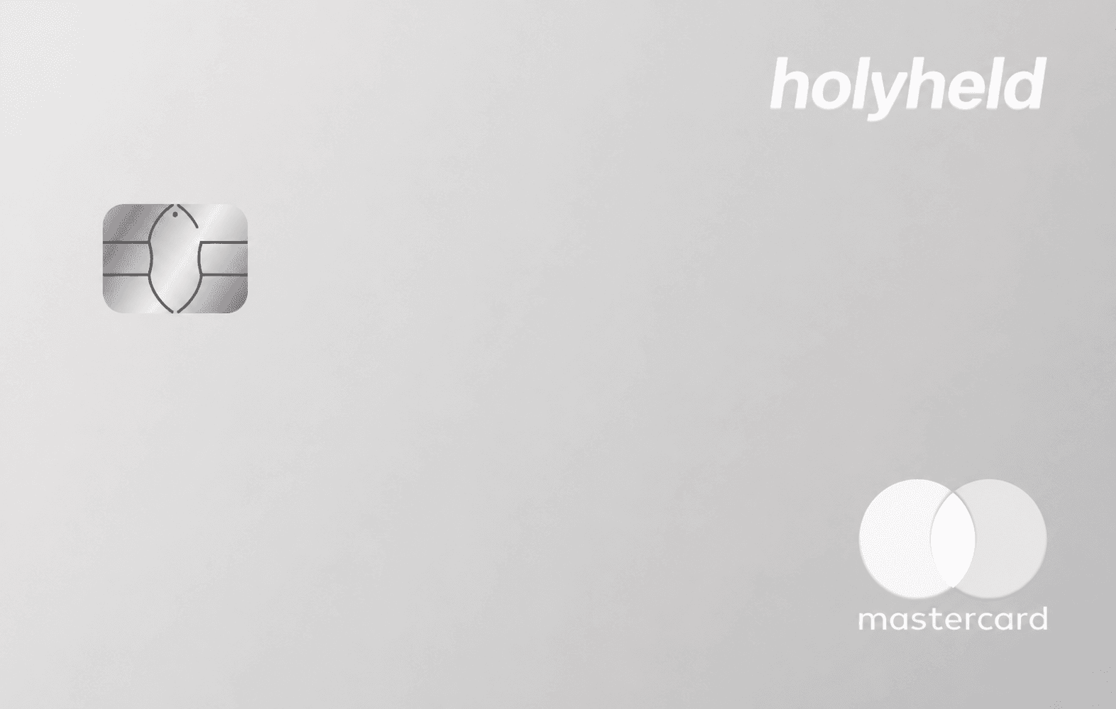 Holyheld Metal Mastercard card front