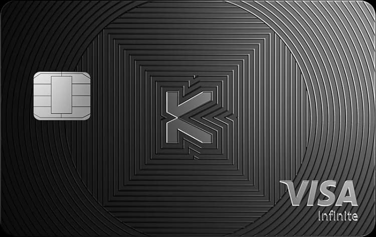 KAST X Card card design