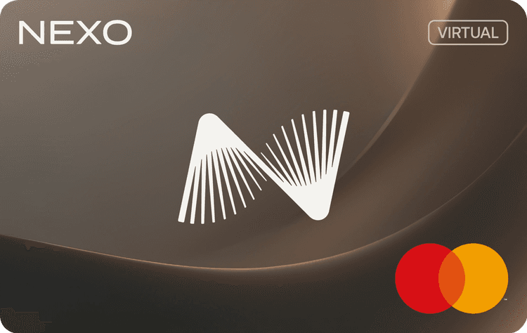 Nexo virtual Mastercard front visual