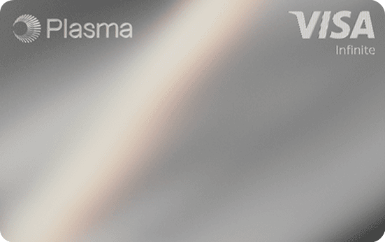 Plasma One Platinum Visa Infinite card design