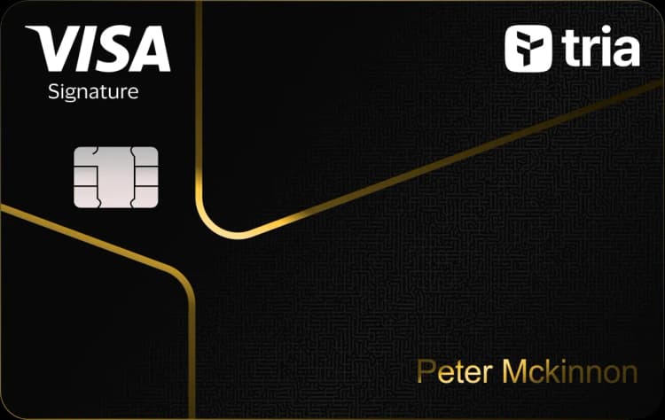 Tria Signature plastic card design