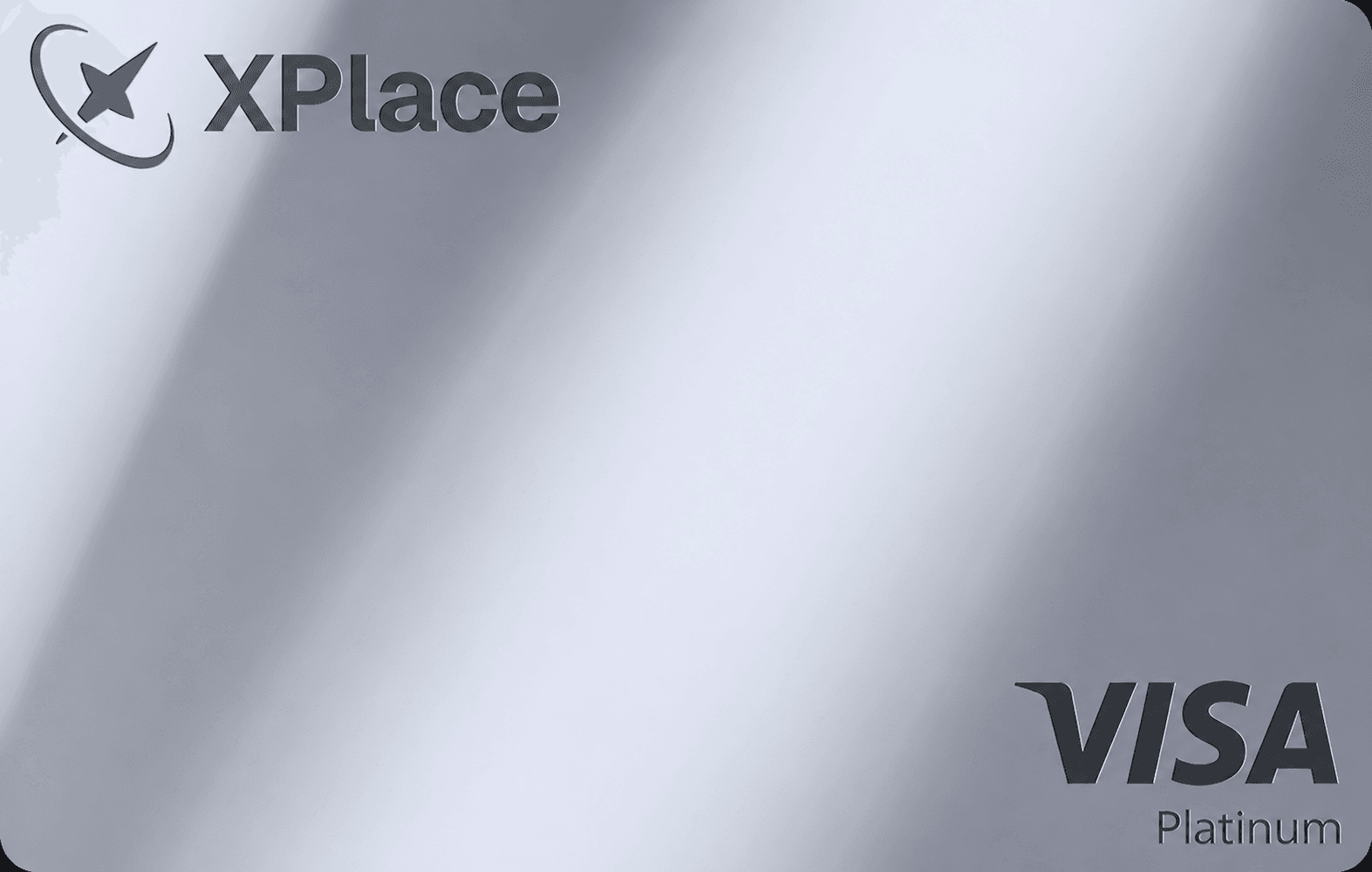 XPlace Cash Mode virtual Visa card face